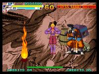 une photo d'Ã©cran de Sengoku 3 sur SNK Neo Geo